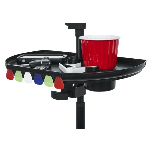 Подставка для аксессуаров с креплением на микрофонную стойку Gator Frameworks GFW-MICACCTRAYXL Mic Stand Accessory Tray XL